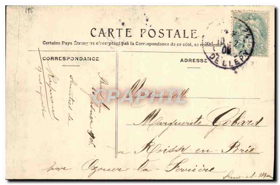 CPA Un Baiser De Paris Femmes Chats Chat  — Rückseite
