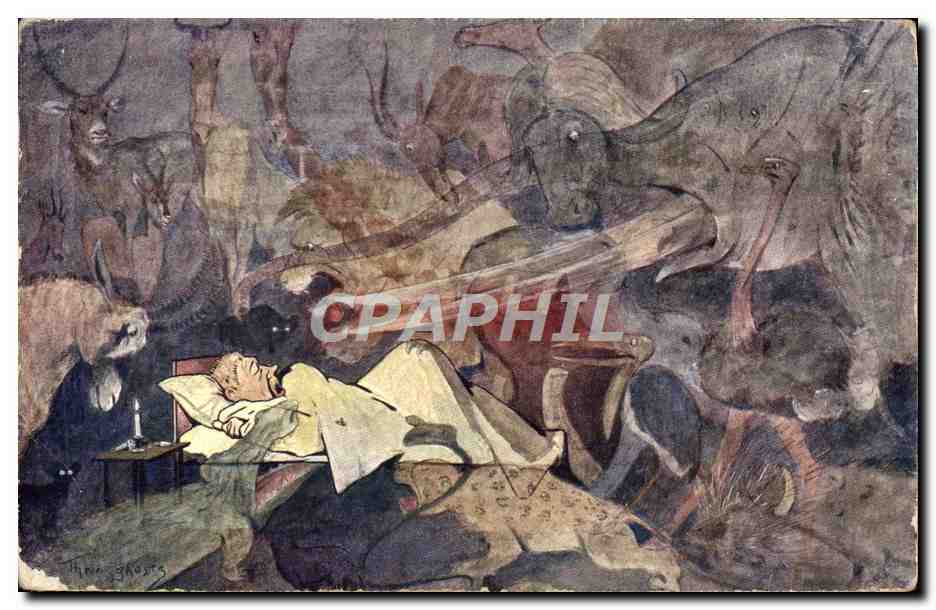 CPA Peinture surrealiste