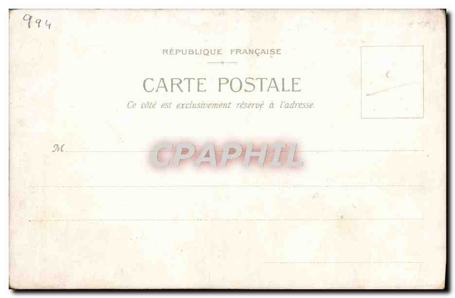 Großer Palast — Weltausstellung 1900 — J. Gaungi, Verlag — Rückseite