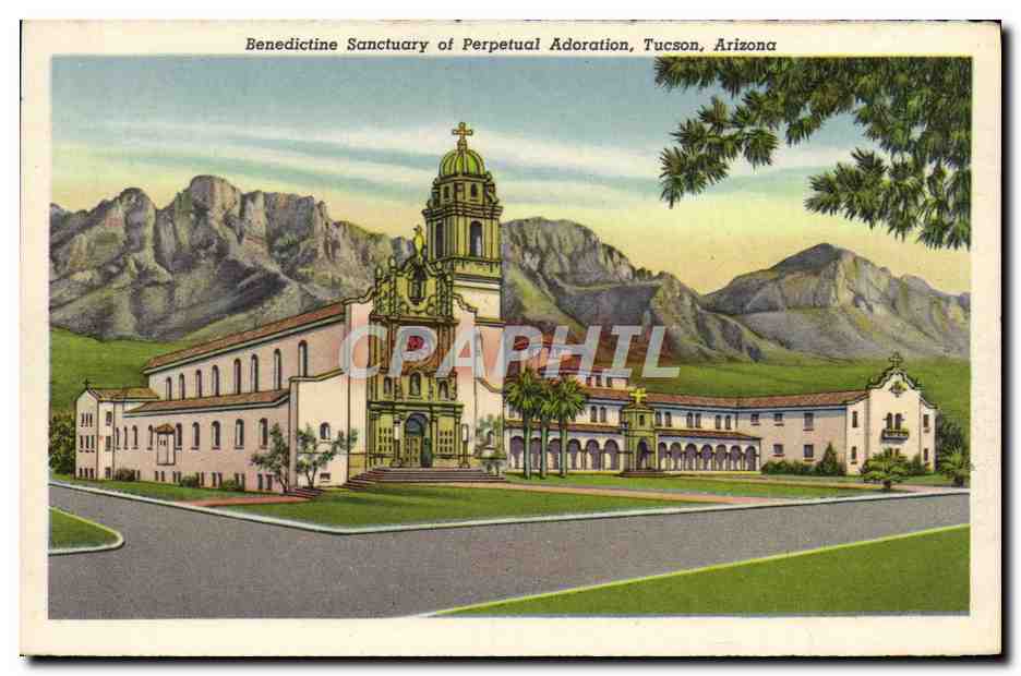 CPA Benedictine Sanctuary Of Perpetual Adoration Tucson Arizona San Xavier Mission 