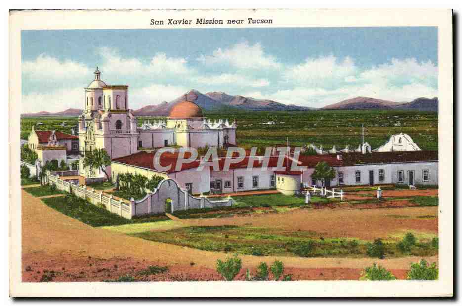 CPA Benedictine Sanctuary Of Perpetual Adoration Tucson Arizona San Xavier Mission  — Back