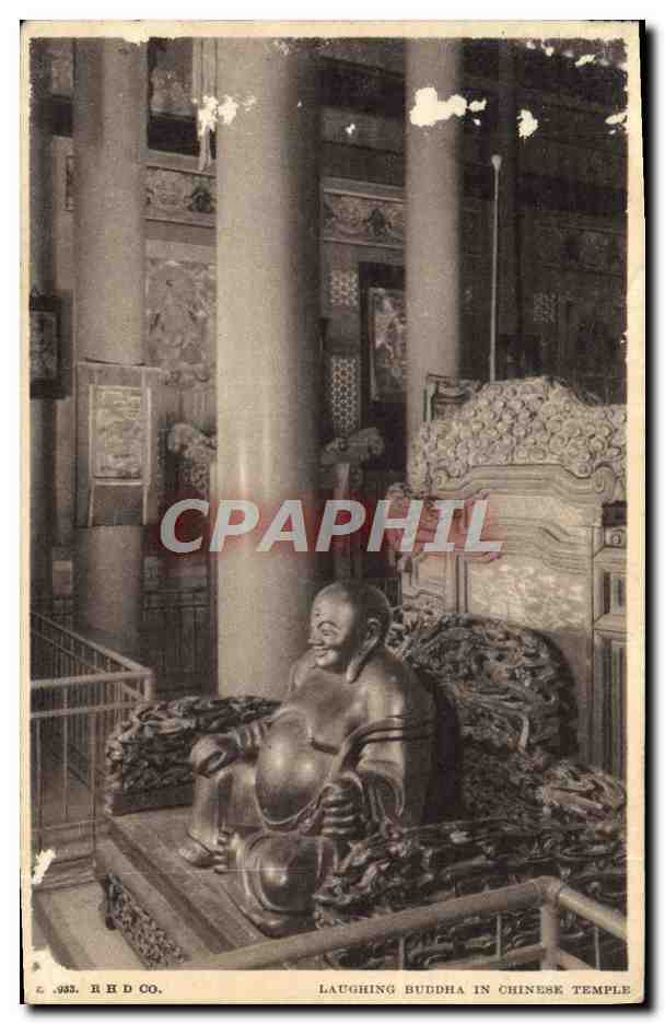 CPA Laughing Buddha in Chinese Temple Chine China