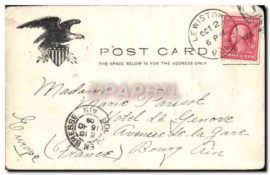 Lincoln Park Fountain, Chicago, Ill. — 1406 — Publié par Ill. Post Card Co., New York — Rückseite