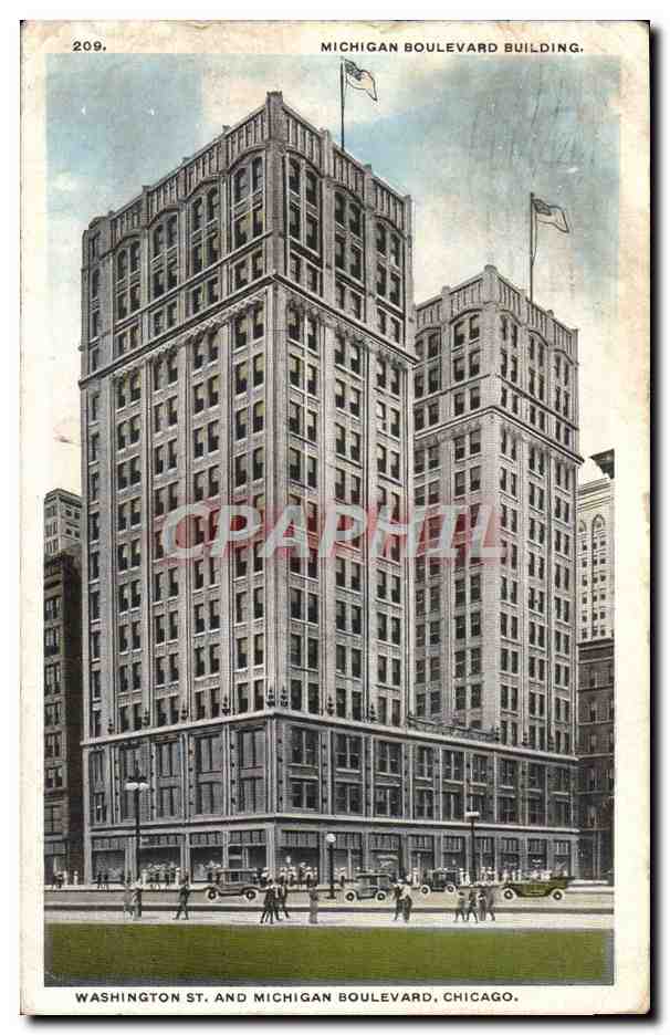 CPA Michigan Boulevard Building Washington St And Michigan Boulevard Chicago