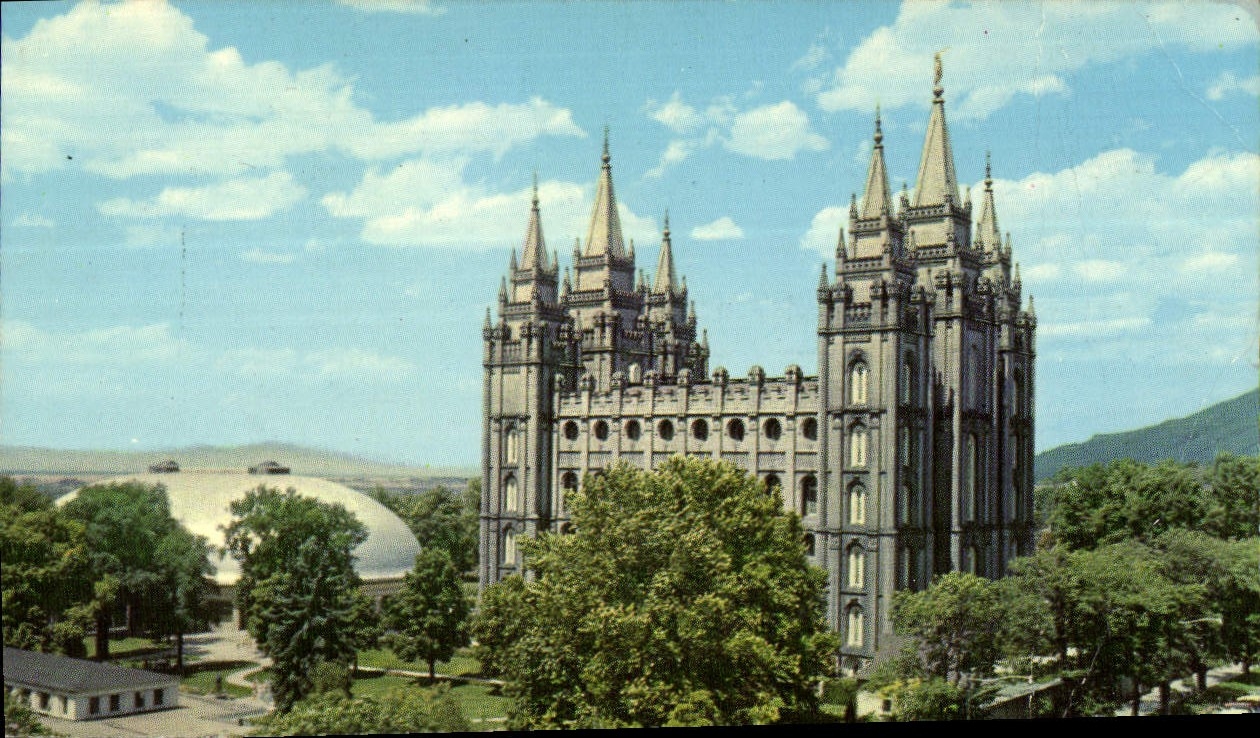 Image Temple square Salt Lake City 
