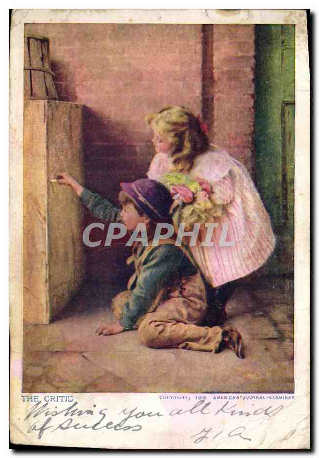 CPA The Critic Enfants
