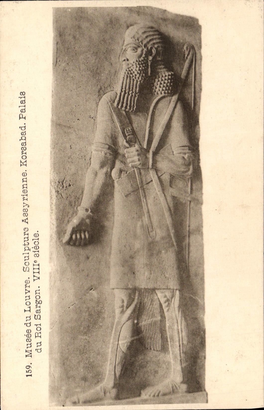 CPA Paris Musee du Louvre Korsabad Palais du roi Sargon