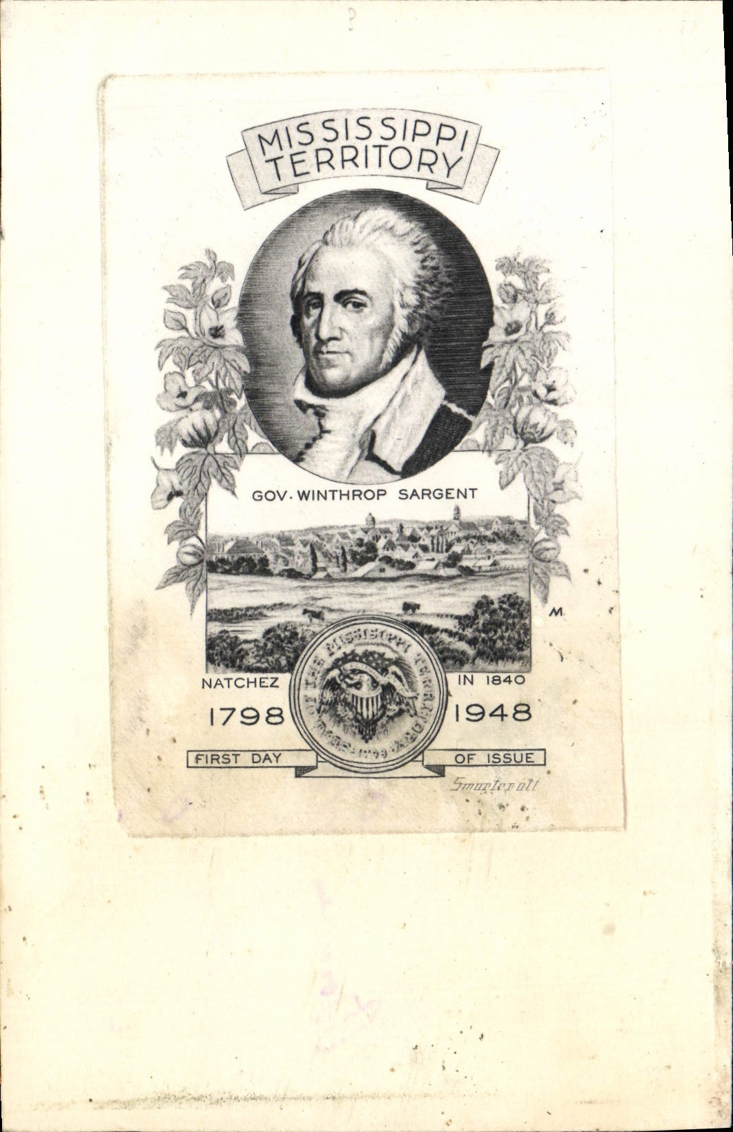 Image collee Mississipi Territory Gov Winthrop Sargent