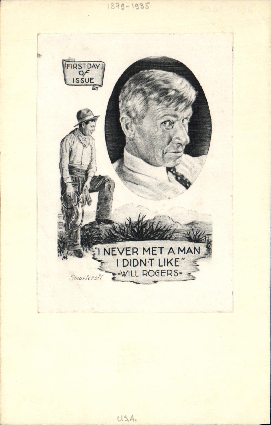 Image collee I never Met a Man I didn't Like Wil Rogers