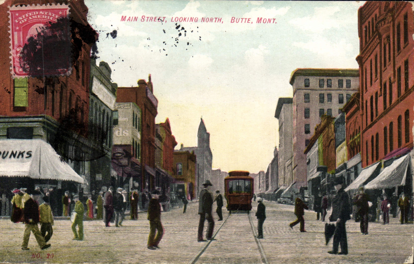 CPA Main Street Looking North Butte Mont