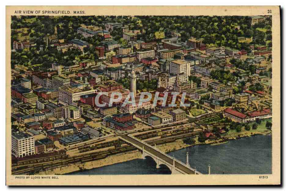 CPA Air view of Springfield Mass