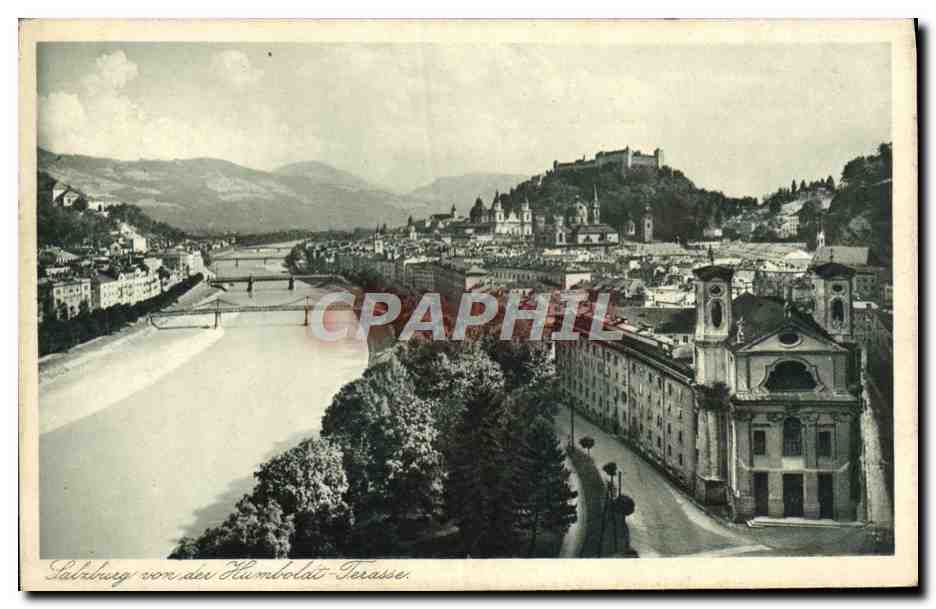 CPA Salzburg von der Humboldt Terasse