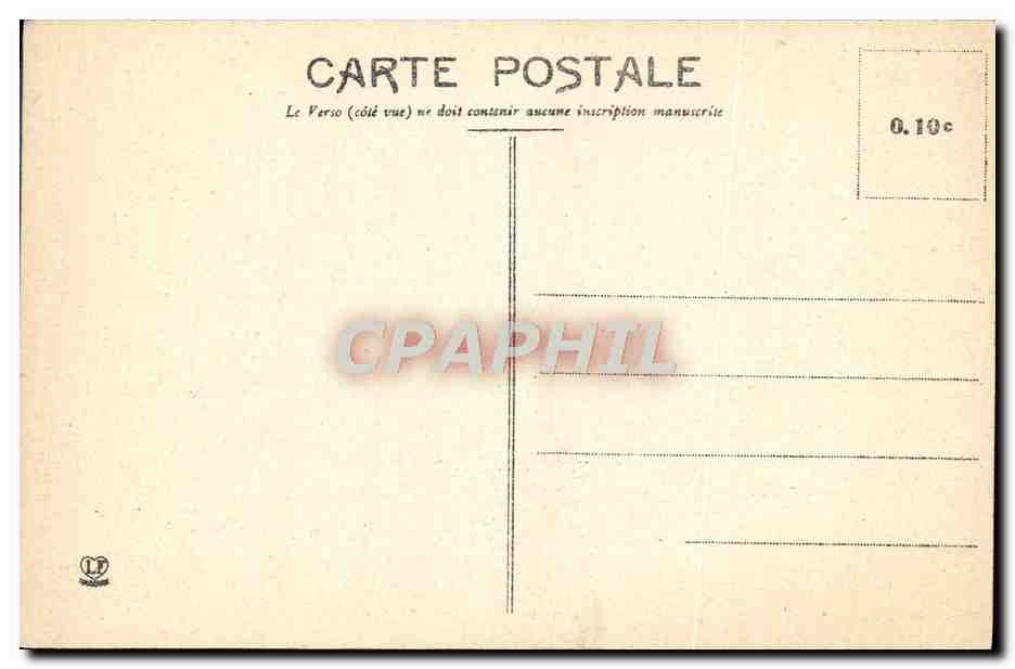 CPA Figuig Bassin a Zenaga — Verso