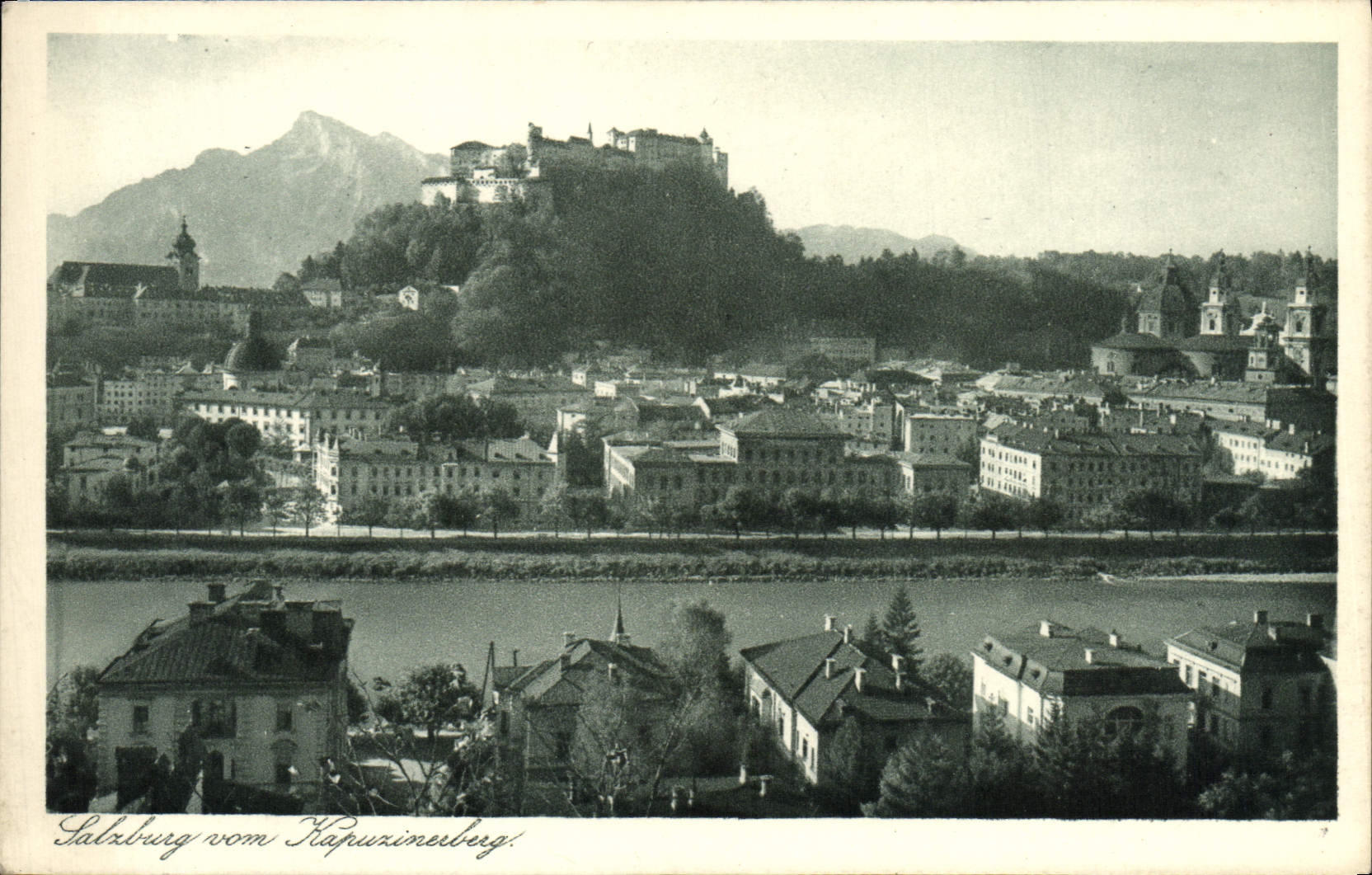 CPA Salzburg vom Kapuzinerberg 