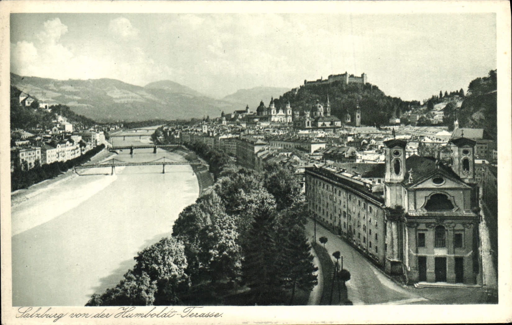 CPA Salzburg von der Humboldt Terasse