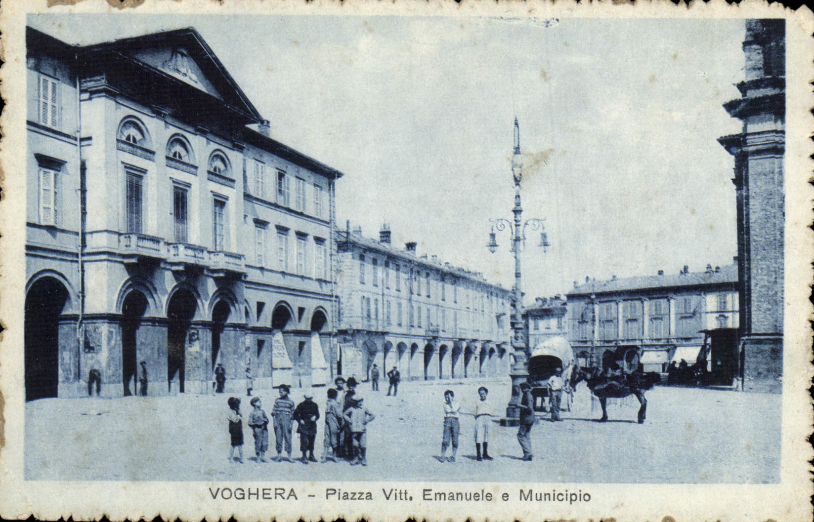 CPA Voghera Piazza Vitt Emanuele Municipio