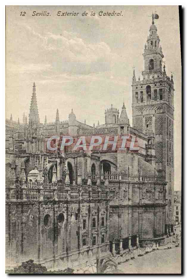CPA Sevilla Exterior de la Catedral