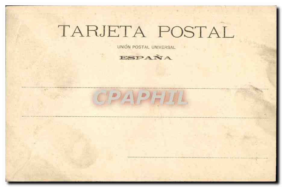 CPA Bombita Chico Toreando de Capa Corrida Taureau — Rückseite
