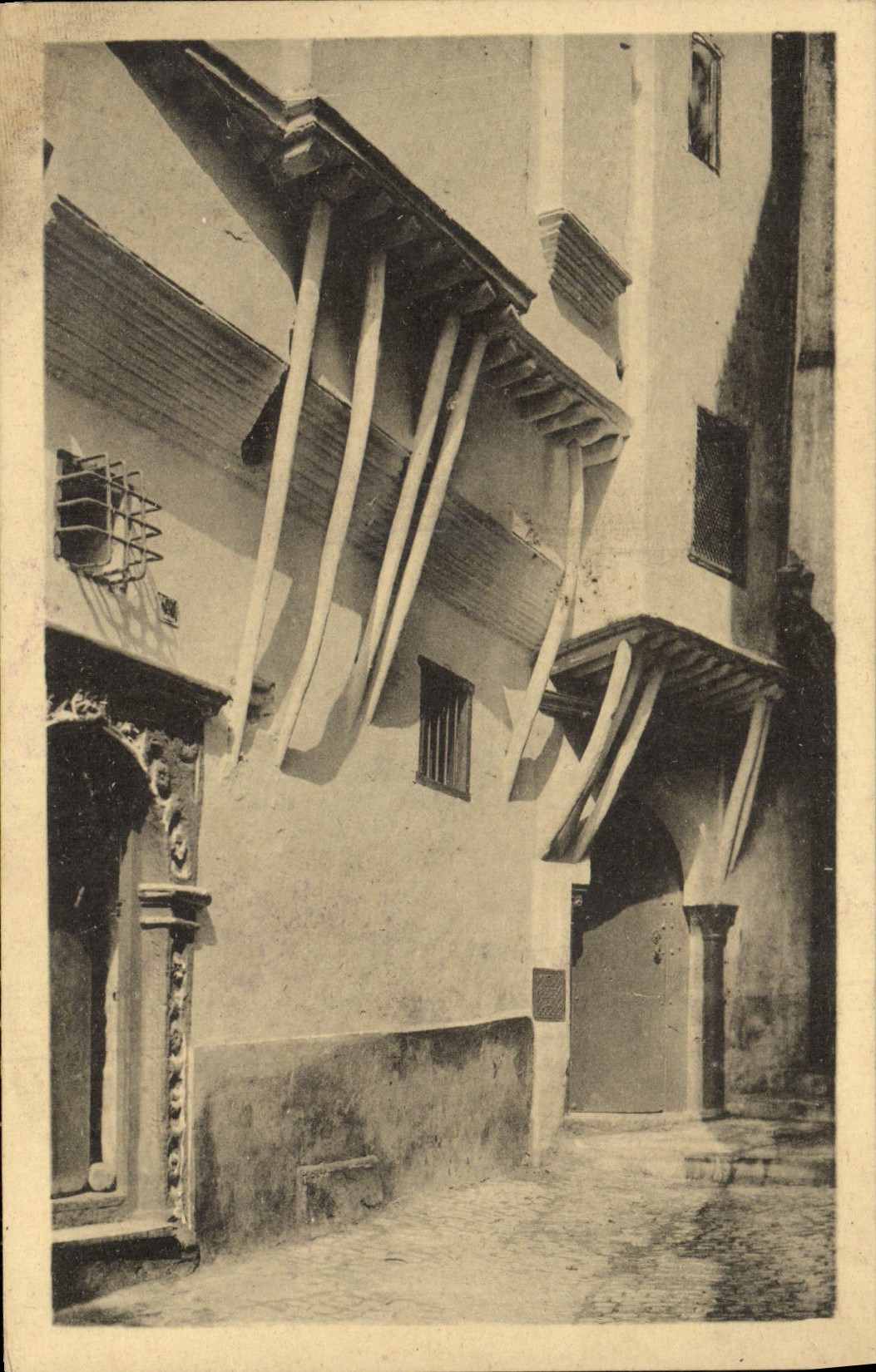 CPA Alger Habitations mauresques rue de la Mer rouge