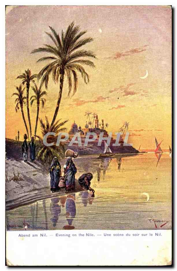 CPA Evening on the Nile Egypte