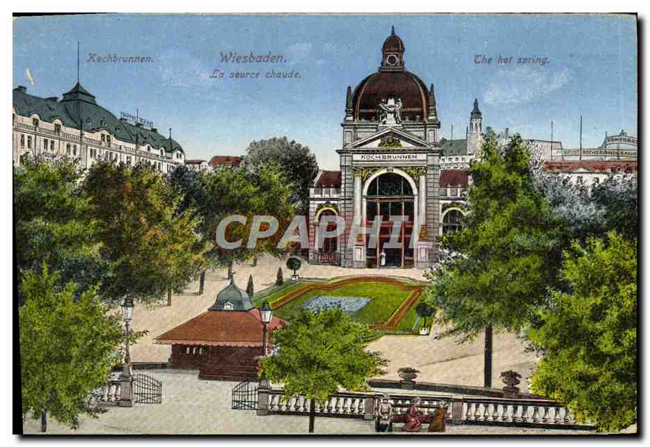 CPA Wiesbaden La Source Chaude
