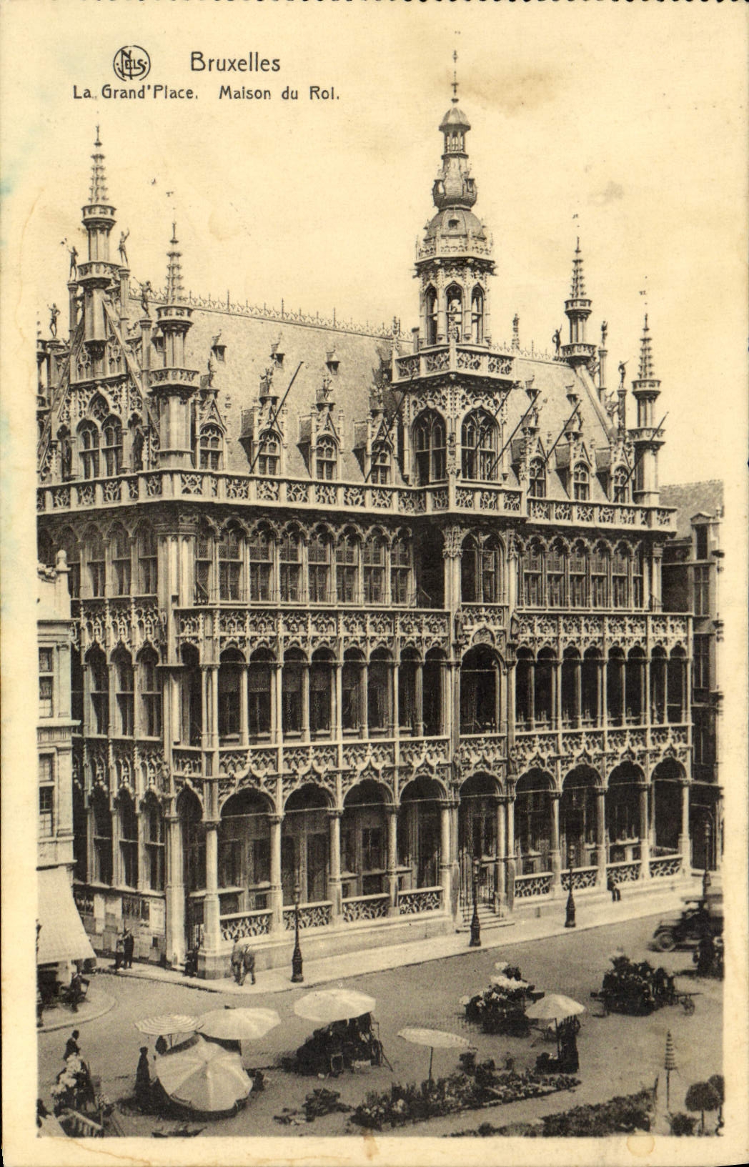 CPA Bruxelles La Grand Place Maison Du Roi