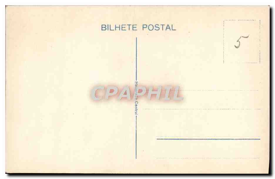 CPA Portugal Coimbra Palaclo Sub Ripas — Rückseite