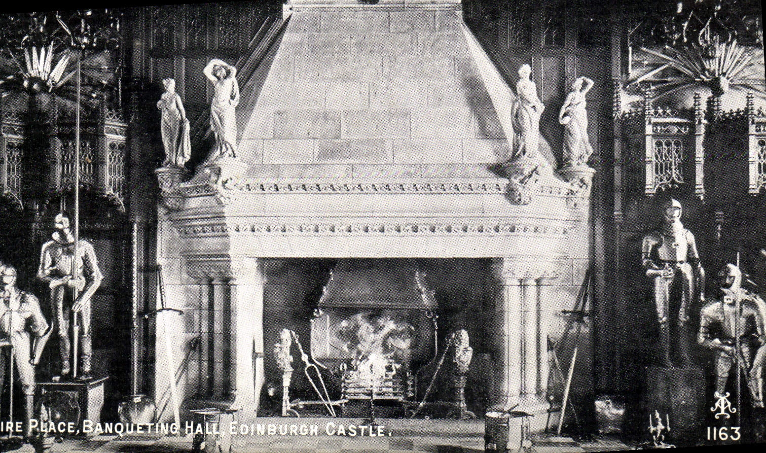 CPA Fire Place Banqueting Hall Edinburg Castle