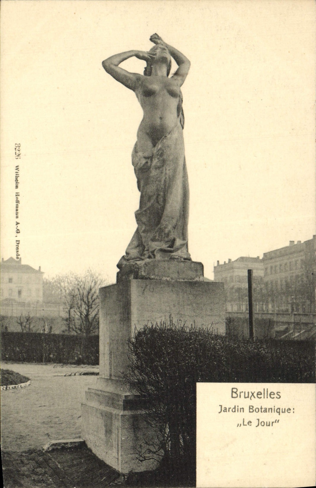 CPA Bruxelles Jardin Botanique Le jour