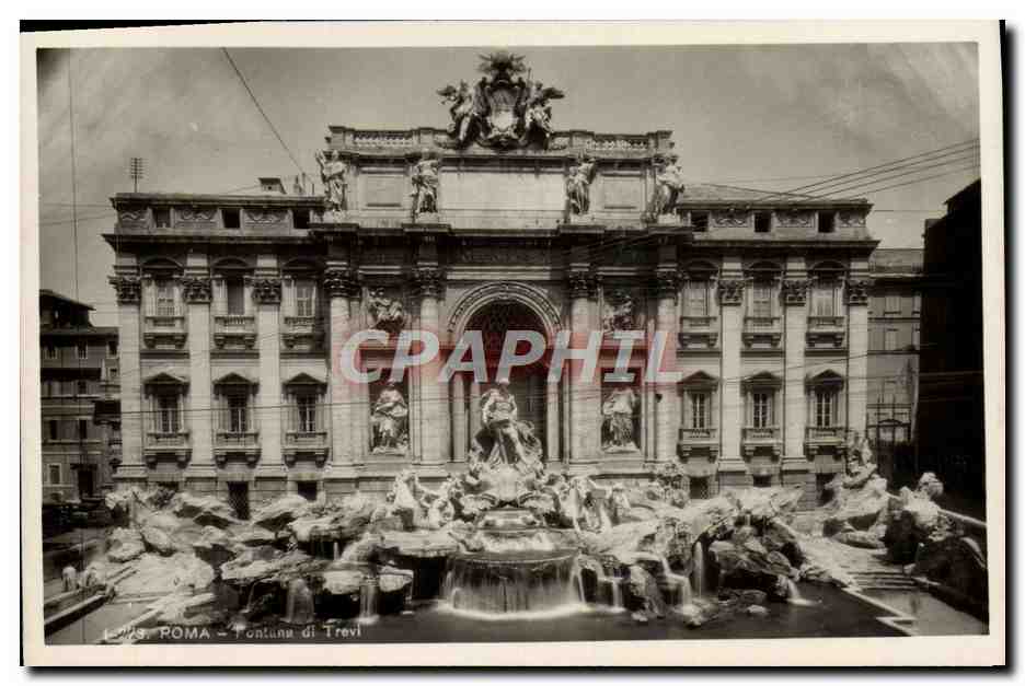 CPA Roma Fontana Di Trevi