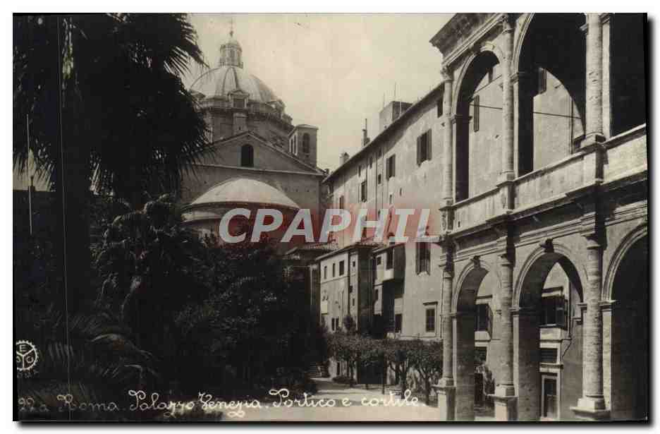CPA Roma Palazzo Venzia Portico E Cortile