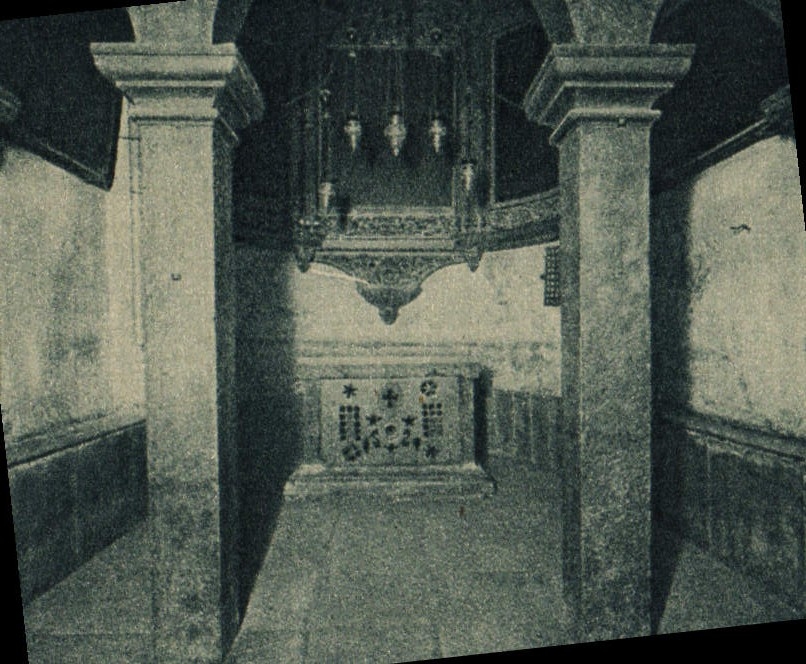 CPA Jerusalem The site where the crown of Thorns was placed upon Christ's head