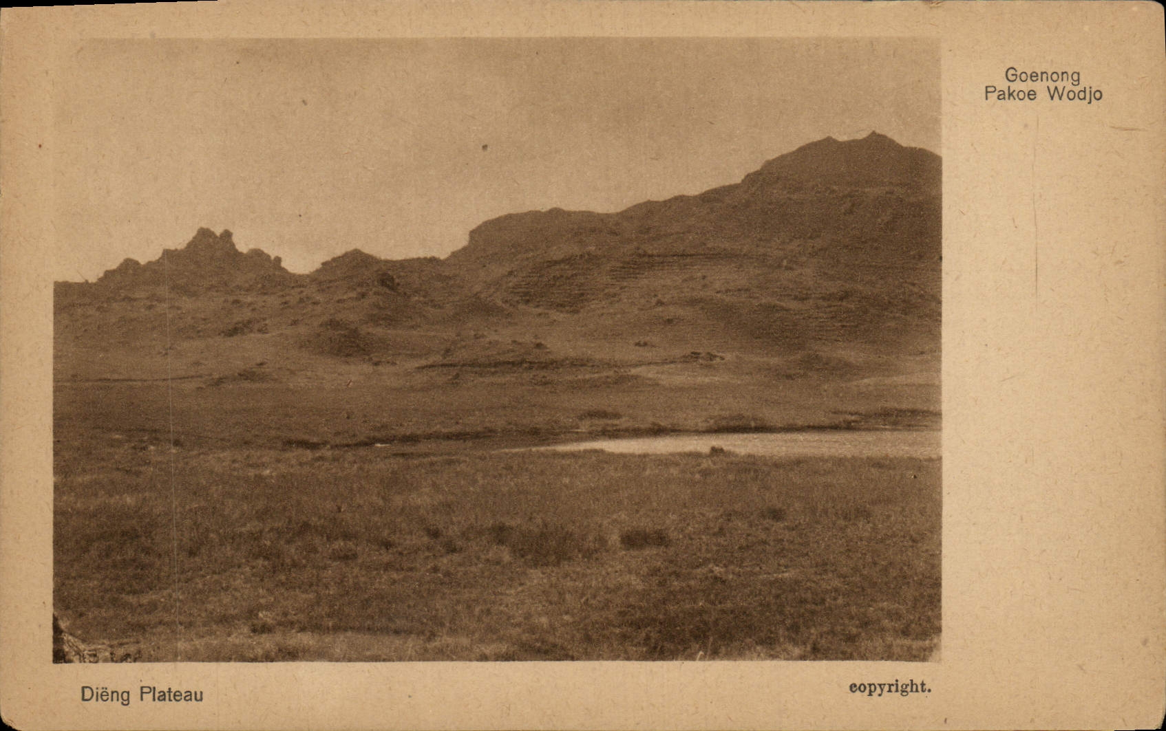 CPA Goenong Pakoe Wodjo Dieng Plateau