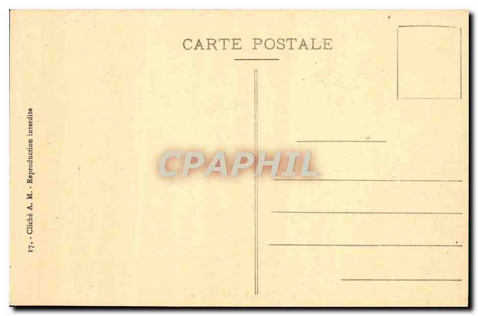CPA Carthage Le Theatre — Verso