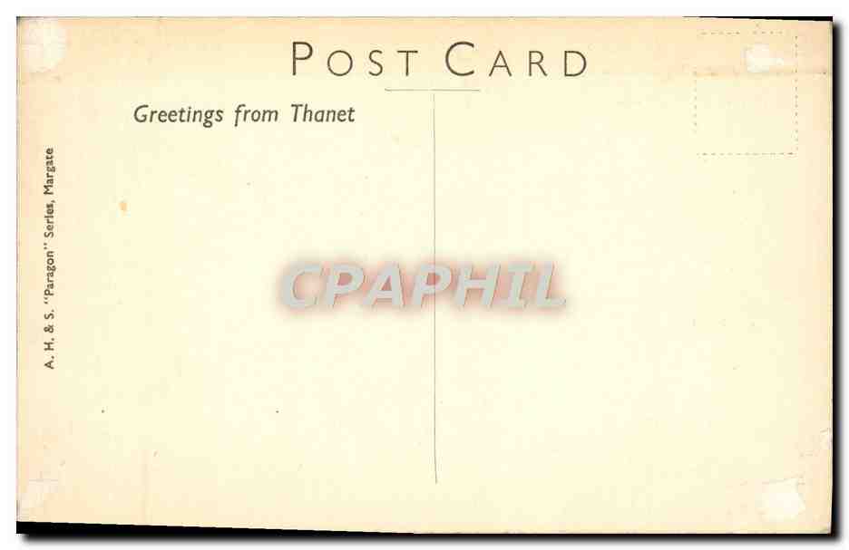 CPA Ramsgate — Rückseite