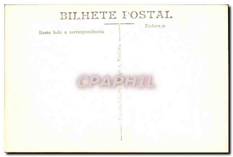 CPA Perestrelos Lamaceiros da Serra Madeira — Rückseite
