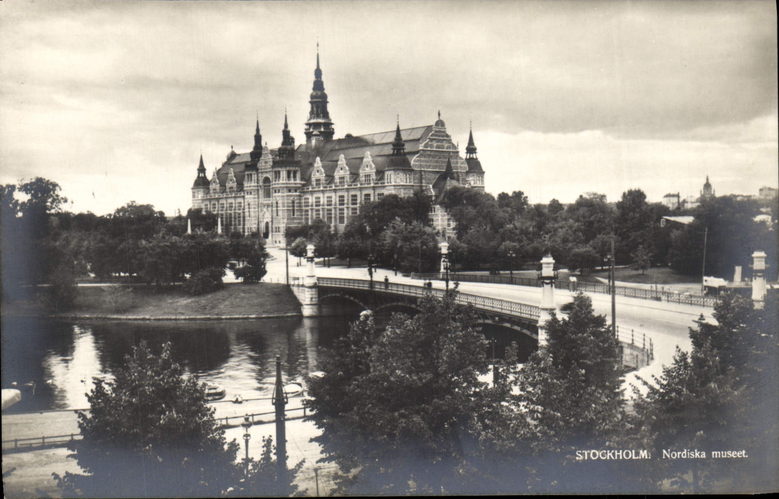 CPA Stockholm Nordiska Museet