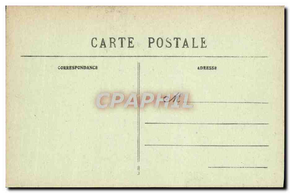 CPA Fere Champenoise Guerre Une Revue Par Le General Marchand 29 avril 1917 Militaria Automobile TOP — Back