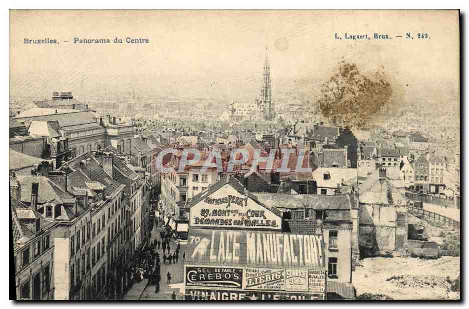 CPA Bruxelles Panorama Du Centre