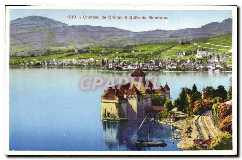 CPA Chateau De Chillon Golfe De Montreux