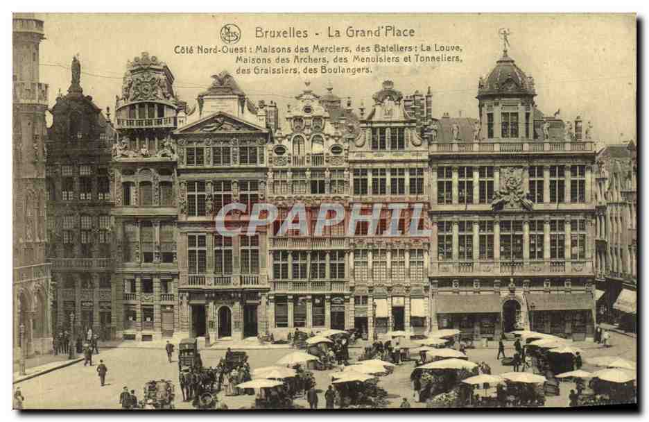 CPA Bruxelles La Grand Place