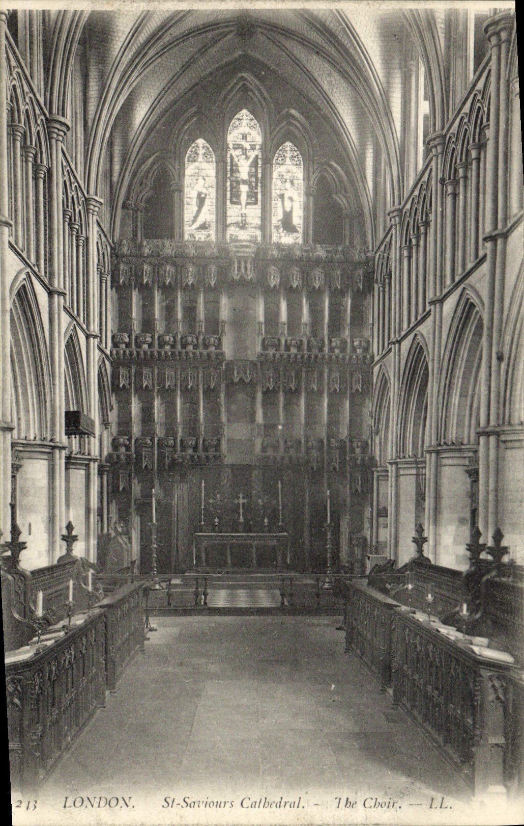 CPA London St Saviours Cathedral the Choir