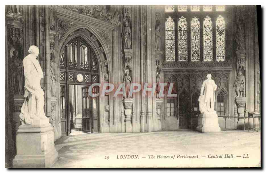 CPA London The Houses Of Parliament Central Hall
