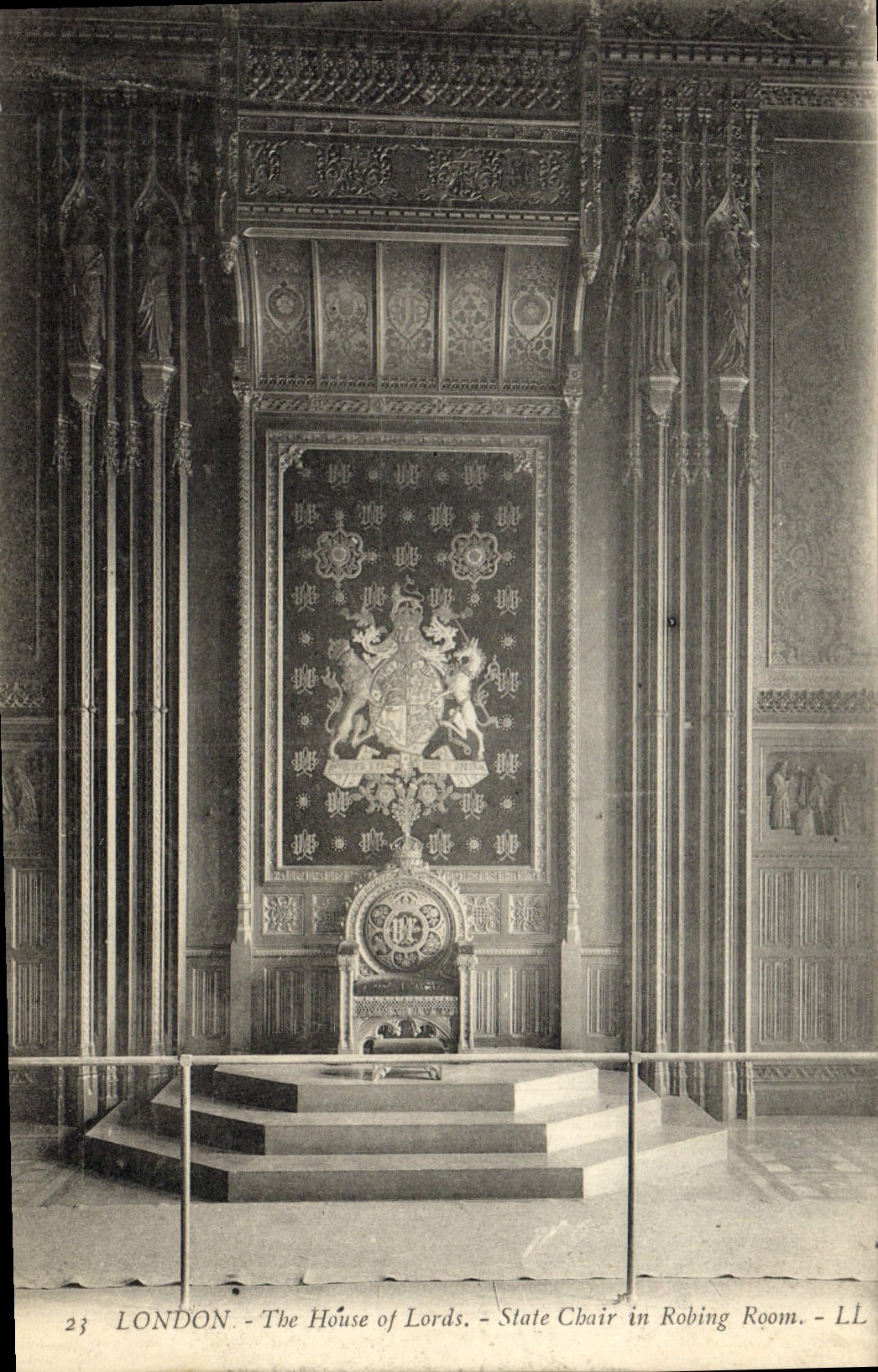 CPA London The House Of Lords State Chair In Robing Room