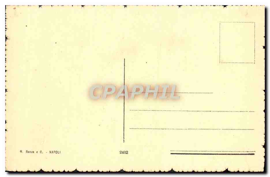 CPA Napoli Teatro S Carlo Interno — Verso