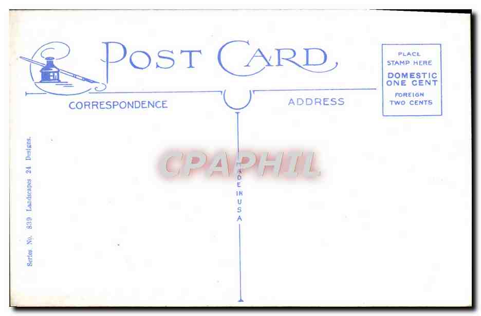 CPA Greetings From Richmond Maine — Back