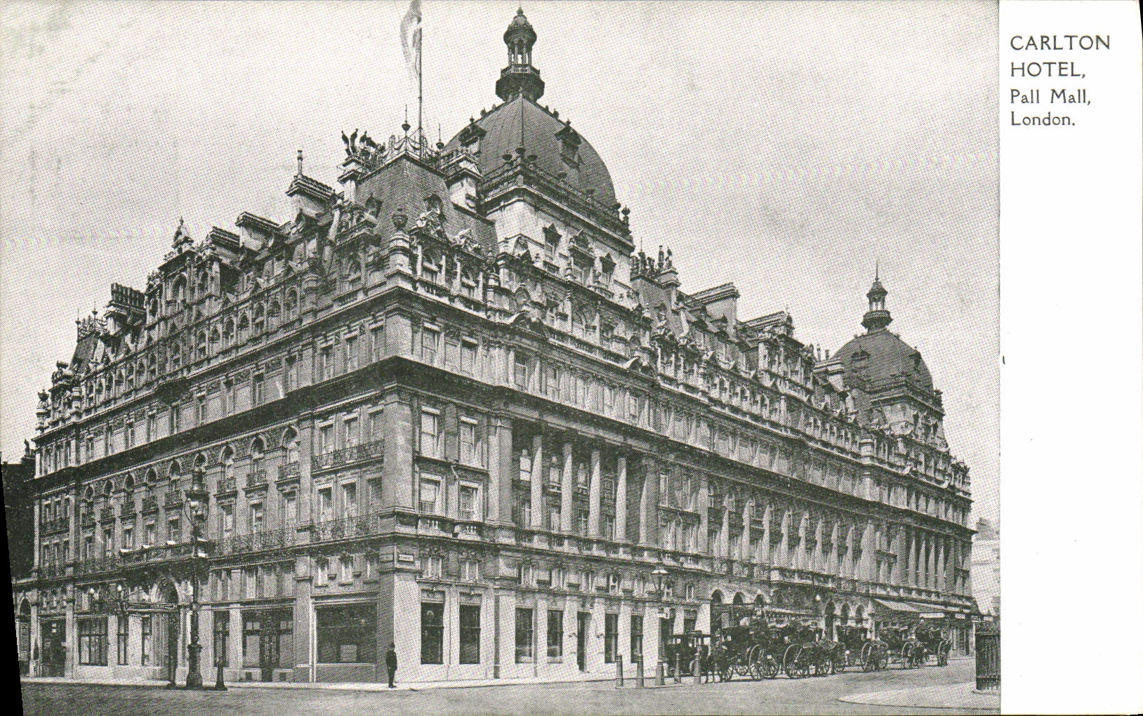 CPA Carlton Hotel Pall Mall London