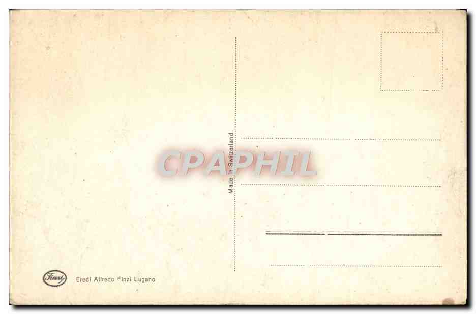 CPA Bernina Passhohe Mit Hospiz U Lago Bianco — Rückseite