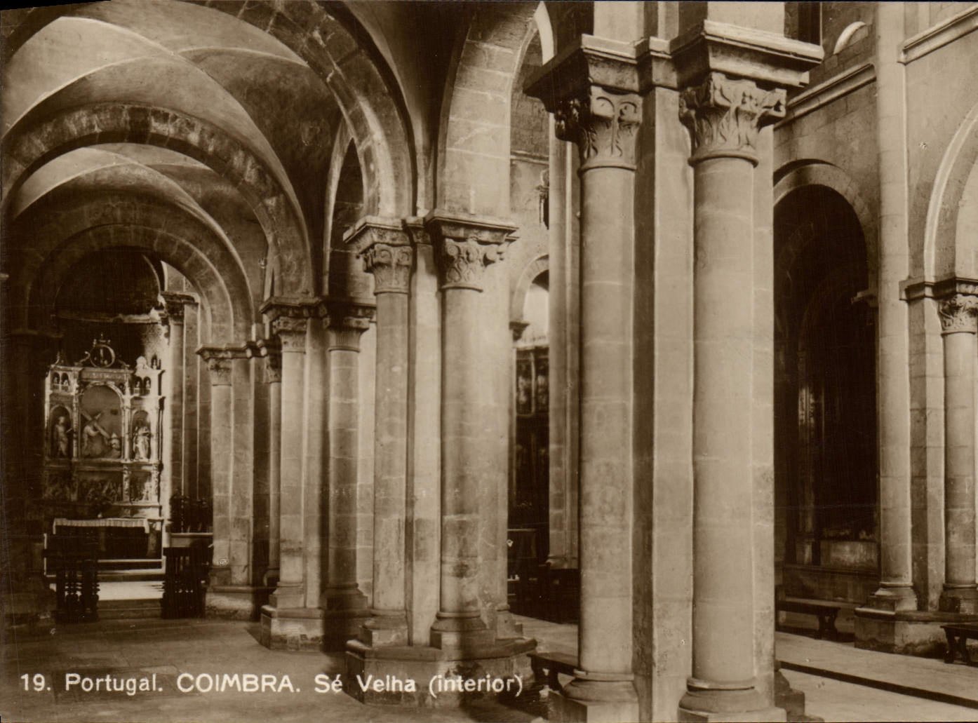 CPA Portugal Coimbra Se Velha