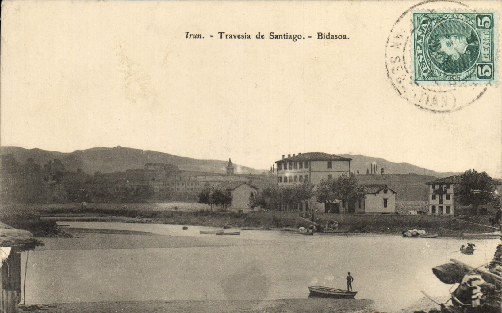 CPA Irun Travesia De Santiago Bidasoa